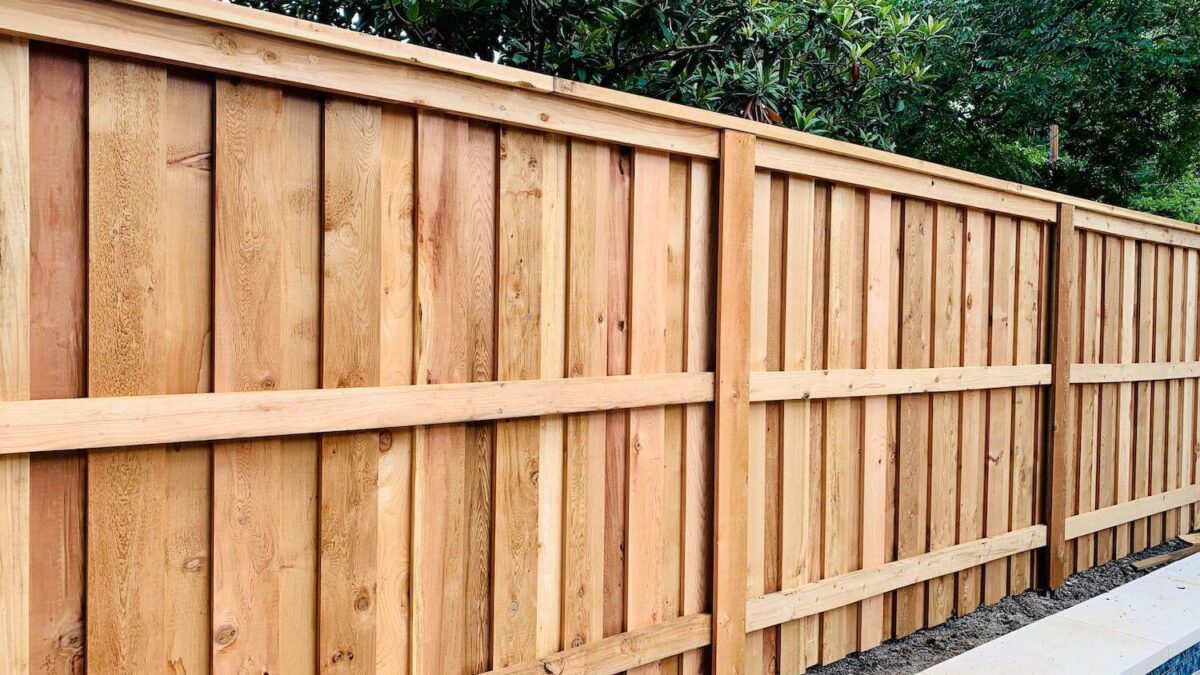 Board-on-Board Fence
