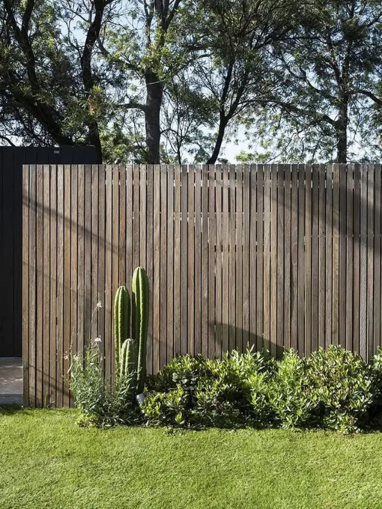 Vertical Slat Fence